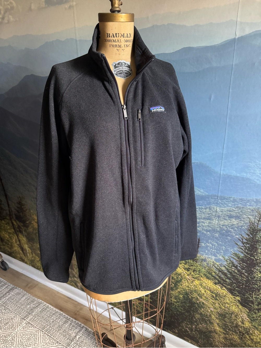 Patagonia Black Full-Zip Jacket